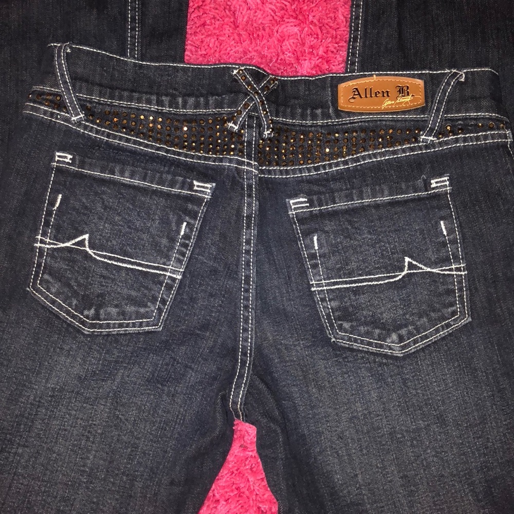 🔴 Allen B Blinged out Jeans